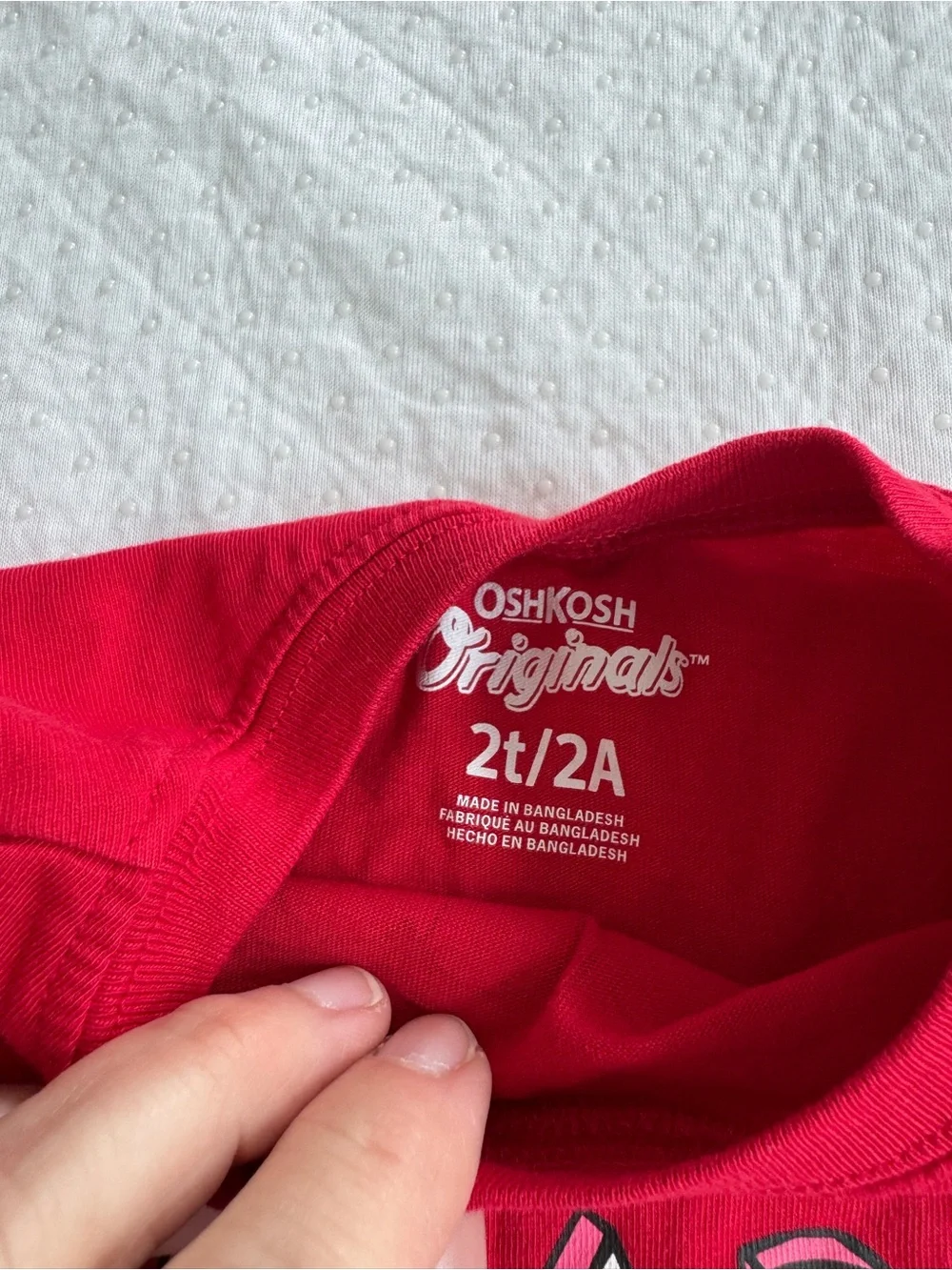 OshKosh Mom’s Heart Breaker Shirt Size 2T